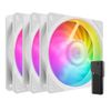 Cooler Master Mobius 120P ARGB White Edition 3-Pack Fan Kit