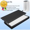 XD6065 Activated Carbon & XD6075 True HEPA Replacement Filter Compatible 