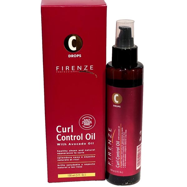 FIRENZE DROPS CURL CONTROL OIL WITH AVOCADO OIL