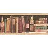 York Kitchen Cookbooks Wallpaper Border