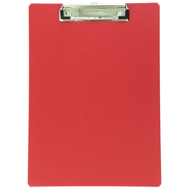 Nakabayashi QB-A401-R Clipboard A4 E-Type Binder Red