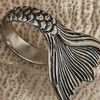 Split P Silver Mermaid Napkin Ring Set of 4