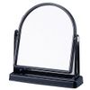 Plush Round Stand Mirror Black Y – 2006 