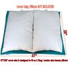 Do It Yourself DIY Durable Waterproof Pet Dog Bed Cover 37"x29" Medium Peacock