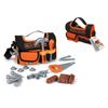 Smoby Black And Decker Kids Role Play Fabric Tool Case With 4 Tools