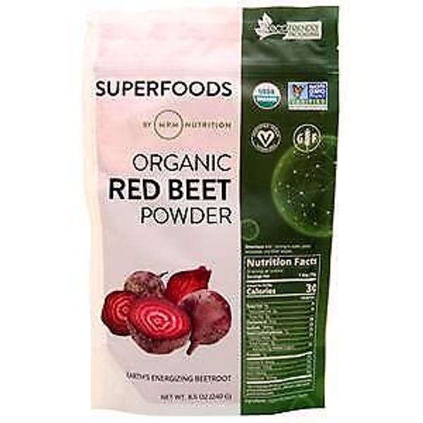 MRM Superfoods Organic Red Beet Powder  8.5 oz