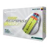 TaylorMade Golf Tour Response Stripe Ball Multi Pack Dozen, White