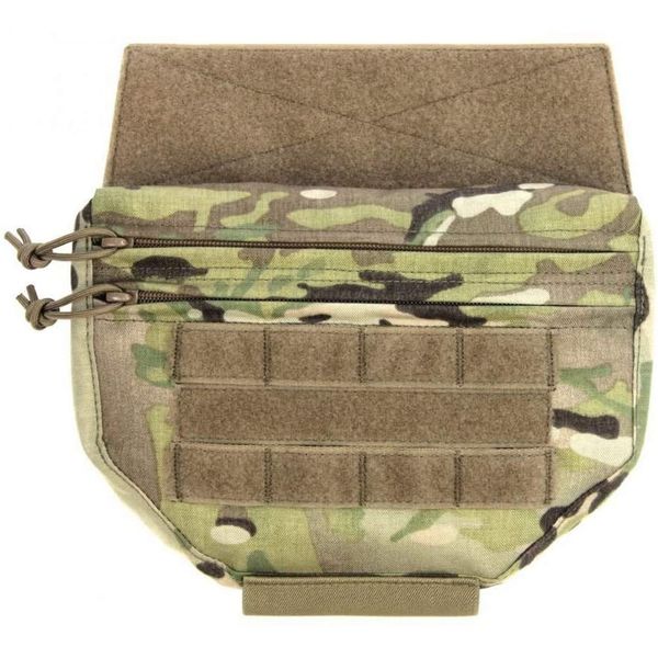 Real WARRIOR ASSAULT SYSTEMS WAS Drop Down Utility Pouch Drop Down Utility Pouch Velcro W-EO-DDVUP (Multicam)