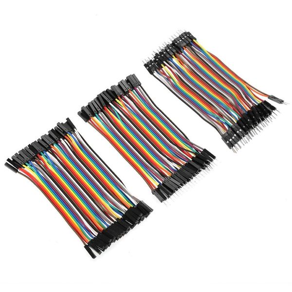 Jumper Wire 3pcs Set 10cm Emith Jumper Wire for Arduino Raspberry Pi Breadboard Jumper Cable Male Female