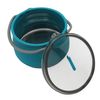 Collapsible Camping Saucepan 750ML (Kettle Folding Pot Silicone Cookware Foldable Small Lightweight)