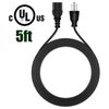 UL 5ft 3 Prong AC Power Cord Cable Lead For Epson EX3260 Projector Wire Plug