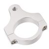 Damper Fork Bracket Support Holder, Steering Damper Fork Frame Mounting Clamp Vibrations Reduction Lightweight Damper Fork Bracket Support Holder for Motorcycle (56MM)