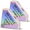 White Pre Inked String for Eyebrow Mapping - Microshading Supplies - Brow Henna Tinting Kit - Eyebrow Measuring Tool - 2 Pack