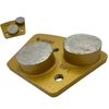 Trapezoid Grinding Discs for bolt-on Concrete Grinders Medium Bond 60 Grit