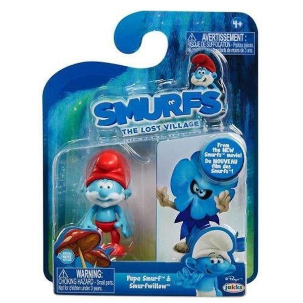 Smurfs The Lost Village Papa & Willow Figure (2 Pack)