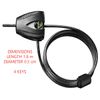 Master Lock Unisex Adult Python Security Cable With Key, Black, 5 Mm EU
