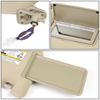 BEIGE OE STYLE LEFT DRIVER SUN VISOR REPLACE FOR 2013-2019 PATHFINDER/INF