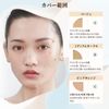 TIMAGE Concealer Palette, Creamy Texture, Tear Grooves, Acne Scars, Bears, Stains, Broken Lines, Covers Mouth Corners, Concealer for Eye Surfaces, Long Rusting, Adjustable to 3 Colors, Popular, 0.2 oz (5 g) (Brown, Beige)