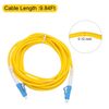sourcing map 9.84Ft Single-mode Simplex Fiber Optic Patch Cable LC to LC for Data Centers Router Switches Transceivers