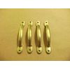 Solid Brass Window Sash Lifts Drawer Pull Handles (Set Of 4)