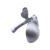 Solid Brass Bumble Bee Door Knocker - Various Finishes (Satin Chrome)