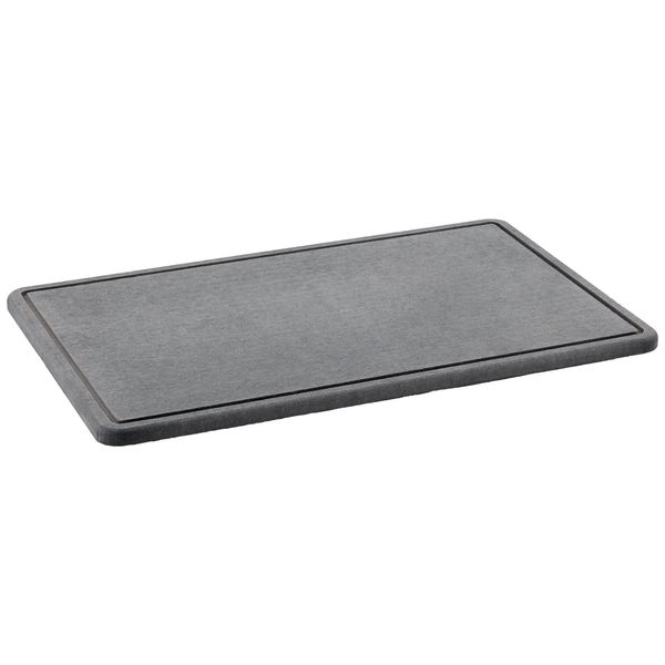 HB-5318 Pearl Metal Dish Draining Plate, 13.2 x 8.3 (335 x 210 mm), Black, Skit