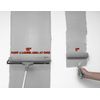 ROLLINGDOG 18 Inch Paint Roller Frame - Paint Roller Frame 18 Inch, Include Plastic Caps for Use with 1.5“ Inner Diameter Roller Sleeves