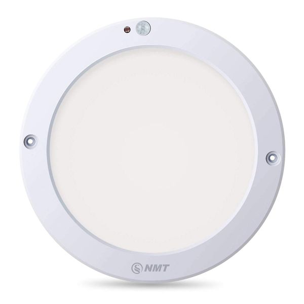 S NMT Motion Sensor Led Ceiling Light 1200 Lumen,100 Watt Equivalent for Stairs,Basements,Porches,Closets,Hallways,Indoor/Outdoor,Daylight White 4000K