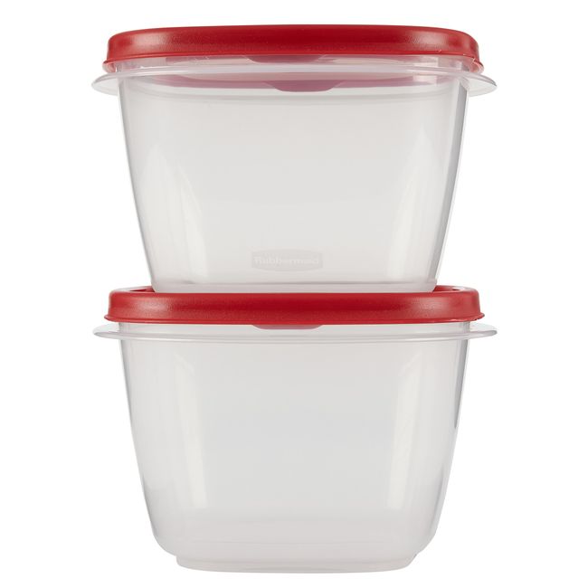 Rubbermaid Easy Find Lids Food Storage Containers, 4-Piece Set 