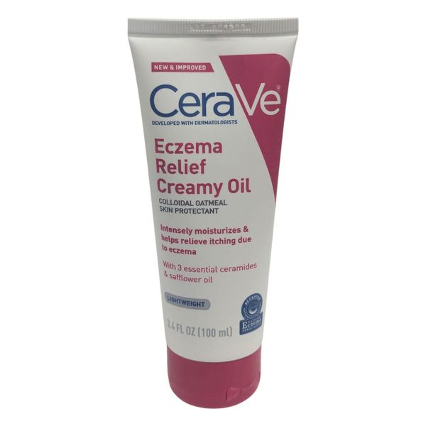 CeraVe Soothing Eczema Creamy Oil, for Dry and Itchy Skin - 3.4 fl oz EXP4/25