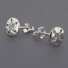 Touch Jewellery 925 Sterling Silver Sand Dollar Design Stud Earrings