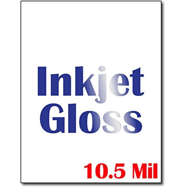 Heavyweight Inkjet Gloss Cardstock (Single Sided Gloss) - 50 Sheets - For Inkjet printers only