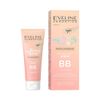 Eveline Cosmetics Nourishing BB Cream No. 02 - Dark | My Beauty Elixir Series | Vegan Formula with Niacinamide, Peach, Squalane, Bamboo & Rose Oil | 30 ml
