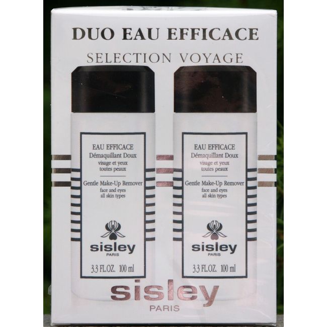 Sisley Eau Efficace Duo Gentle Makeup Remover, 3.3 fl. oz. / 100ml x 2