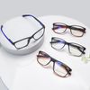 ZONLON 4 Pack Progressive Multifocus Reading Glasses for Men Women Blue Light Blocking Computer Reader with Spring Hinge (4 Mix C1, 1.25, x)