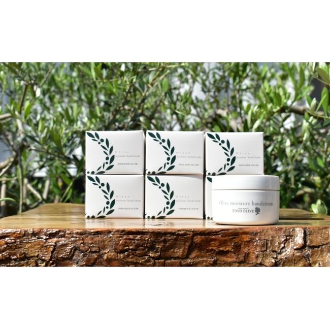 [Hometown Tax] Trea Moist Olive Hand Cream Set of 6 [Beauty Goods/Skincare/Beauty]