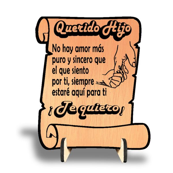 Creatiwood Greeting Card Parents (Son)