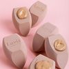 Makeup Sponge Set Diamond Shape Luvia Cosmetics Makeup Blender Candy Pink