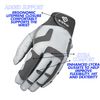 Men's ReliefGrip 2.0 Golf Glove (Silver, X-Large, Right)