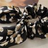 4 Pcs Leopard Hair Scrunchies Leopard Print Bow Elastics Leopars Hair Ties Rabbit Ear Leopard Bow Hair Scrunchies for Women and Girls