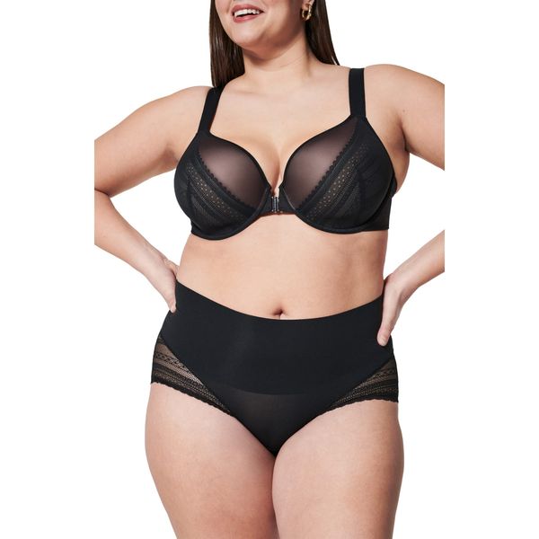 SPANX Undietectable Illusion Lace Hipster Very Black LG - Regular