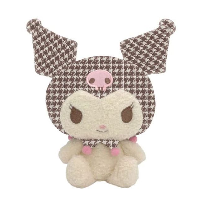 Nakajima Corporation 174871-22 Kuromi Sweet Check Plush Toy S