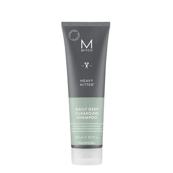MITCH by Paul Mitchell Heavy Hitter Daily Deep Cleansing Shampoo for Men, For All Hair Types, 8.5 fl. oz.