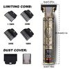 Beard Trimmer for Men, CandyFouse Professional Hair Trimmer Hair Clippers for Men, Cordless Rechargeable with LCD Display, Approaching Zero Gapped Cutting Grooming Kit