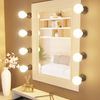 ledscom.de Ceiling Light/lamp Holder MINZ, Porcelain, Glossy Black, 1x E27 max. 300W