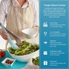 Salad Tongs for Serving - Utensils - Tosser Teal 