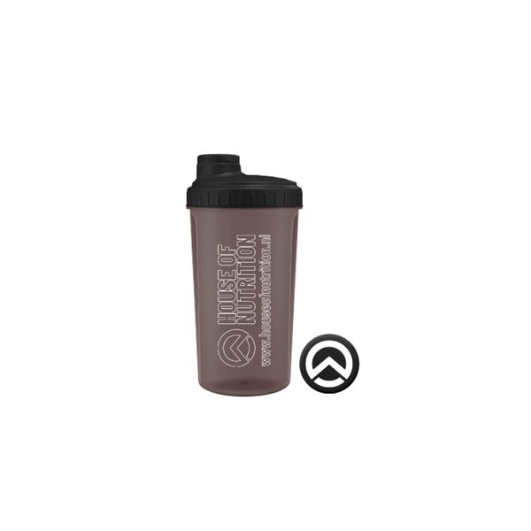 House of Nutrition Protein Shaker Bottle for Workout Supplements BPA Free with Filter and Closable Cap | Easy Clean, Grey- 700ml