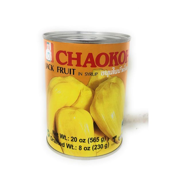 Chaokoh Jack Fruit in Syrup 20oz, 1 Pack