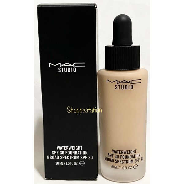MAC Studio Waterweight SPF30 Foundation Shade NC40 Full Size 30ml / 1.0oz
