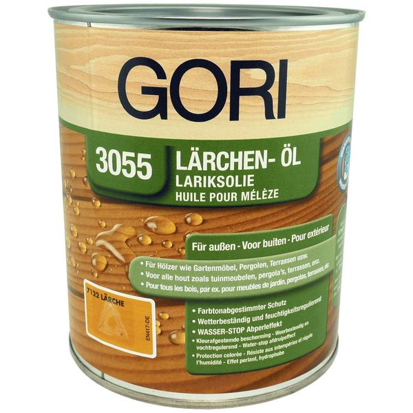Gori Lärchen Öl 3055 Lärche 7122, 0,75 Liter